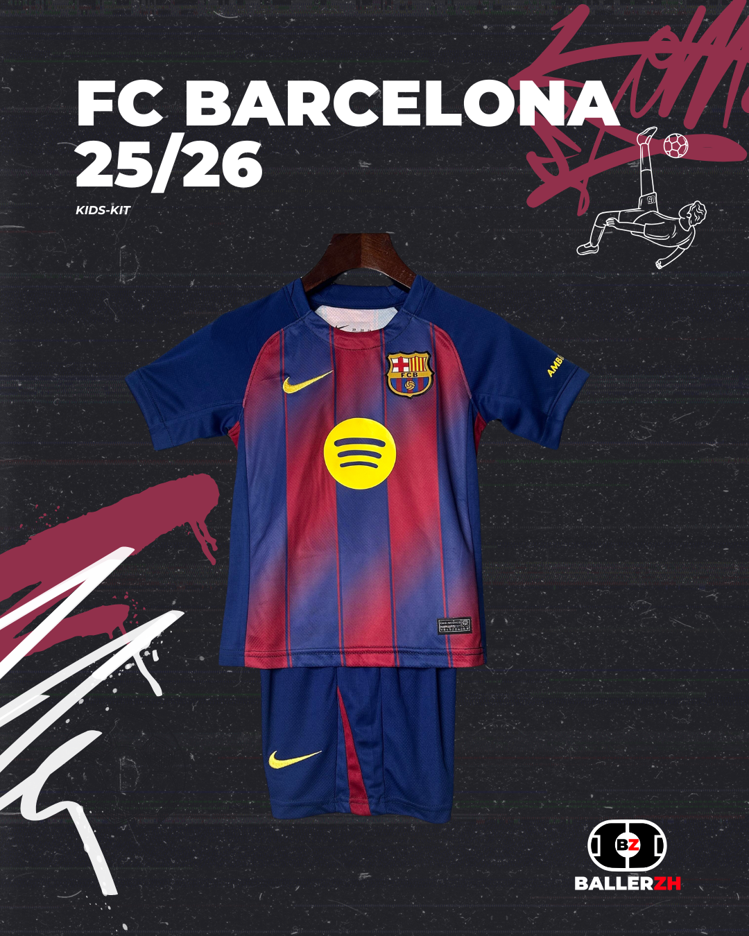 FC BARCELONA - Home 25/26 (Kids-Kit)